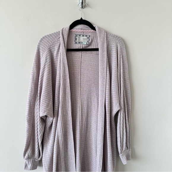 ANTHROPOLOGIE-SATURDAY Sunday Acadia Midi Open Cardigan (Size:Small) - Picture 5 of 10